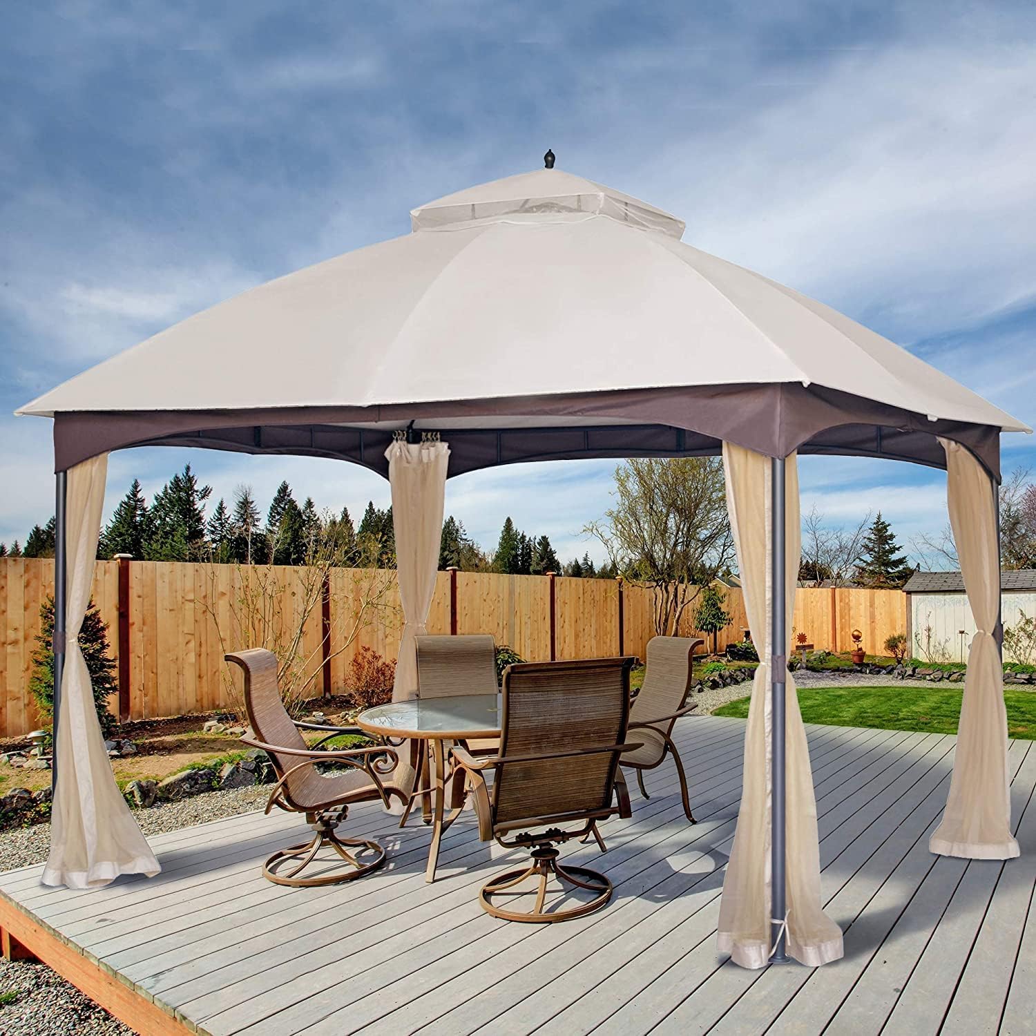 Sannwsg Double Roof Gazebo
