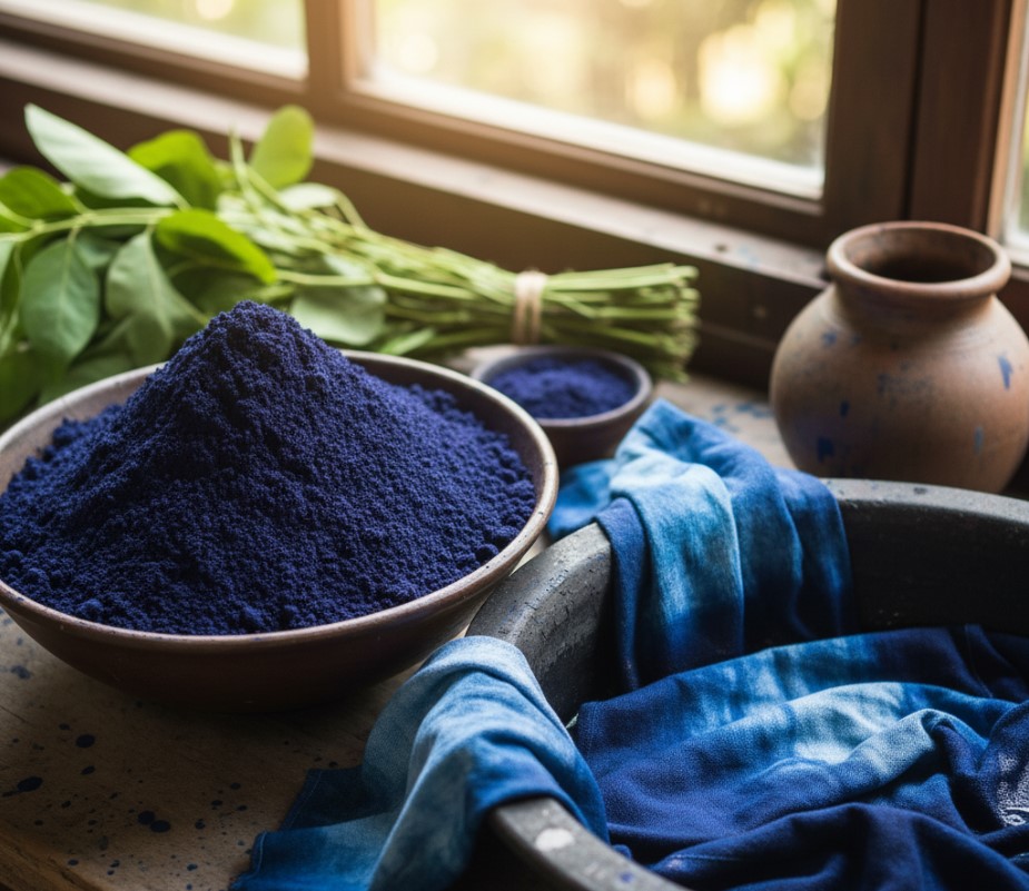 Indigo powder dye