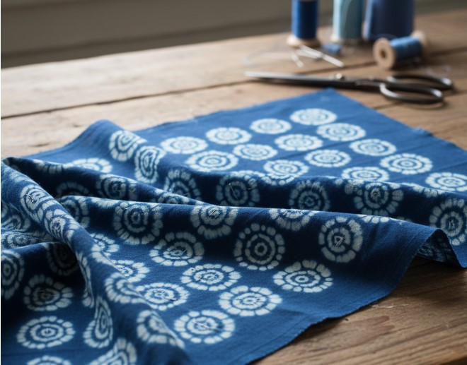 Resist Dyeing Techniques: Creating Patterns with Natural Dyes