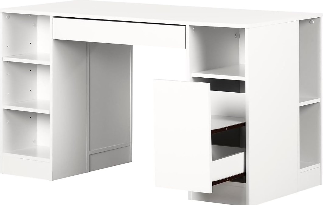 South Shore Crea Counter-Height Craft Table