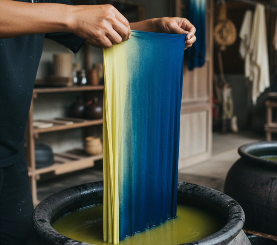 Japanese Indigo: The Fermentation Vat That Takes Months to Build