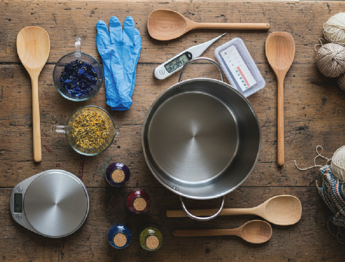 The Natural Dyer's Toolkit: Why Your Pot Choice Affects Color