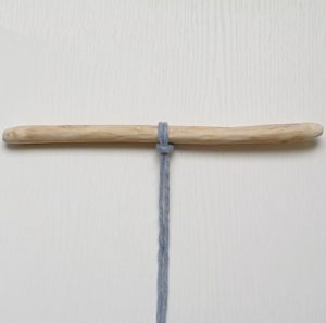 Easy Macrame Feather Tutorial Step 2