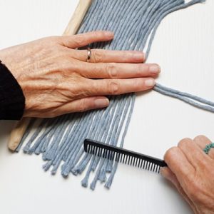 Easy Macrame Feather Tutorial Step 5