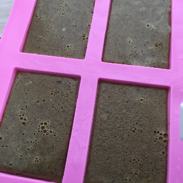 Coffee Cinnamon & Honey Soap - home made