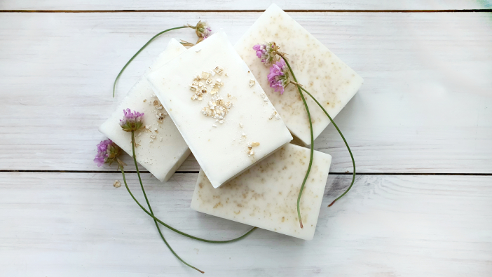 Home made Honey & Oatmeal Soap